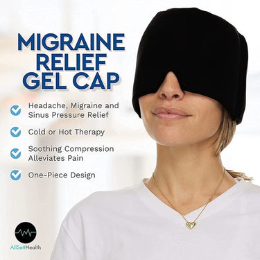 Cooling Gel Head Cap – Reusable Hot & Cold Comfort Wrap